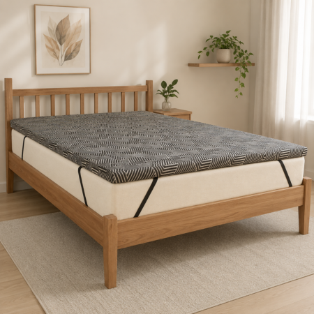 Memory Foam Mattress Topper 75x60x2