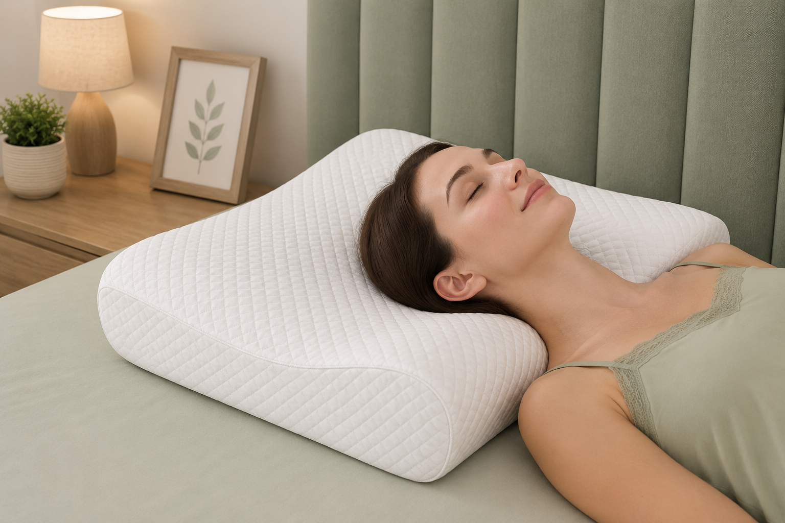 Memory Foam Contour Pillow 24x14x4 - Image 3