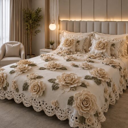 11D Illusion Bedspread King Size 108x108