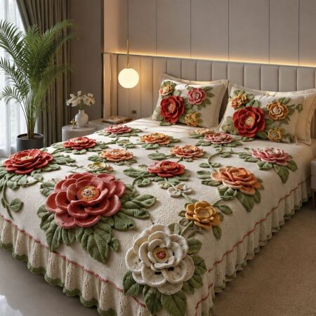 11D Illusion Bedspread King Size 108x108