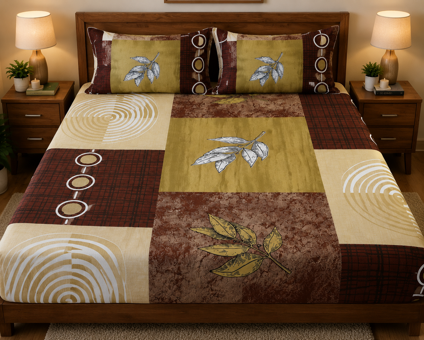 Bedsheet King Size -Onam Special Offer (1+1) Rs.1499 Only - Image 2