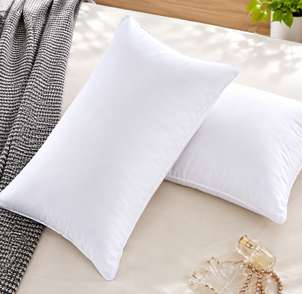 Recron Fiber Pillow 1+1 Combo Offer – Buy 1 Get 1 - Image 2